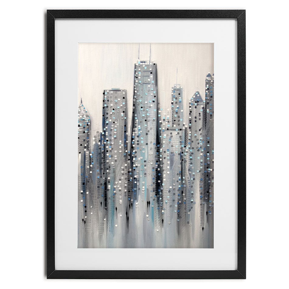 Chicago Framed Art Print wall art product Ekaterina Ermilkina / Independent