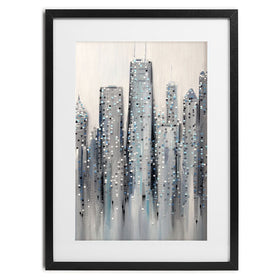 Chicago Framed Art Print wall art product Ekaterina Ermilkina / Independent
