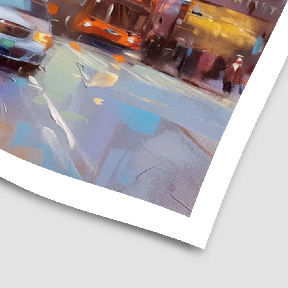 Chicago Streets Art Print Chicago Streets Art Print wall art product NiniArt - Independent