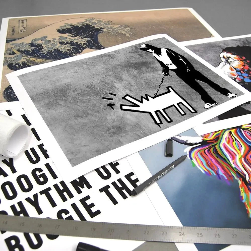 Choose Your Weapon Art Print Choose Your Weapon Art Print wall art product Banksy