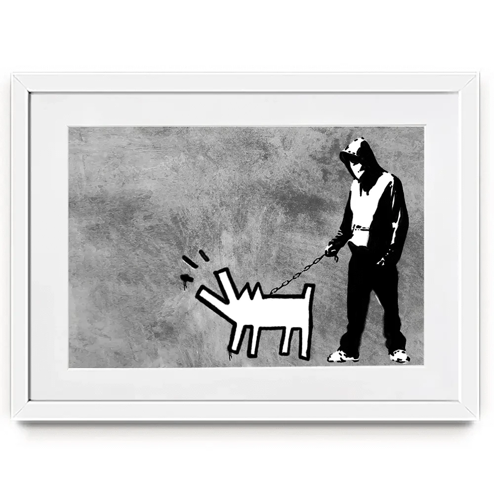 Choose Your Weapon Framed Art Print Choose Your Weapon Framed Art Print wall art product Banksy