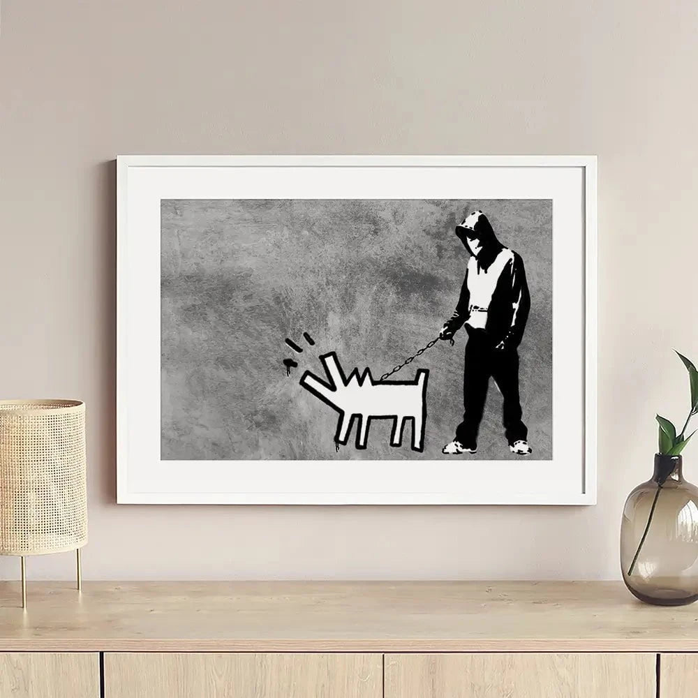 Choose Your Weapon Framed Art Print Choose Your Weapon Framed Art Print wall art product Banksy