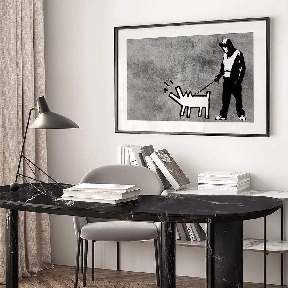 Choose Your Weapon Framed Art Print Choose Your Weapon Framed Art Print wall art product Banksy