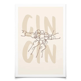 Cin Cin Art Print Cin Cin Art Print wall art product Art Print Shop