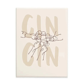 Cin Cin Canvas Print Cin Cin Canvas Print wall art product Art Print Shop