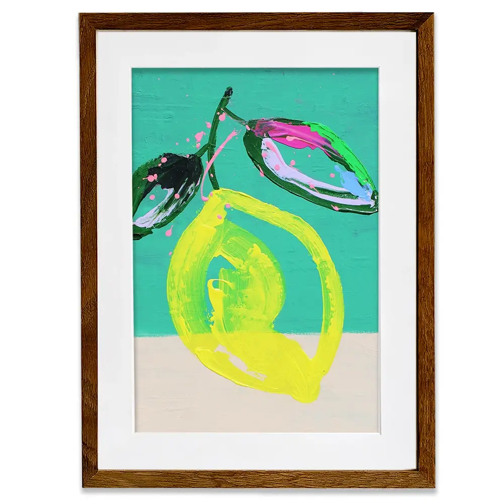Citrus Framed Art Print Citrus Framed Art Print wall art product Studio Paint-Ing