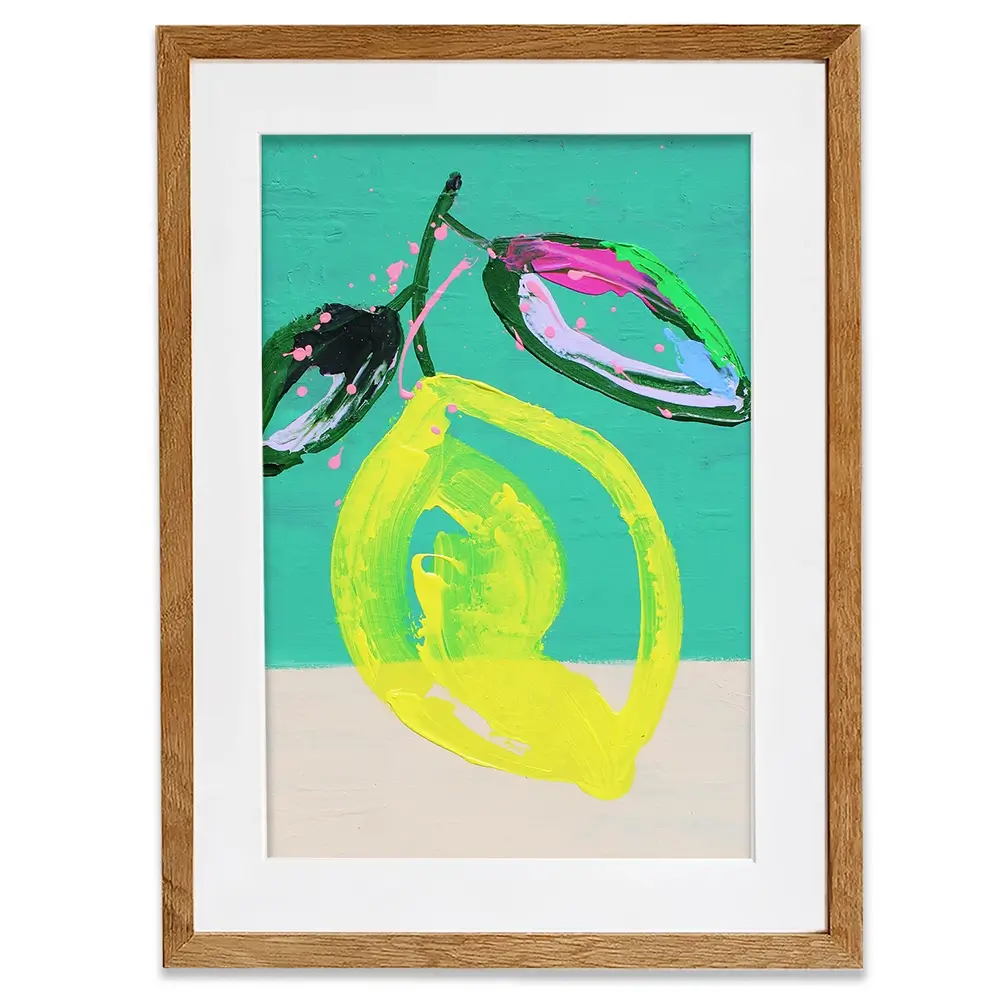Citrus Framed Art Print Citrus Framed Art Print wall art product Studio Paint-Ing