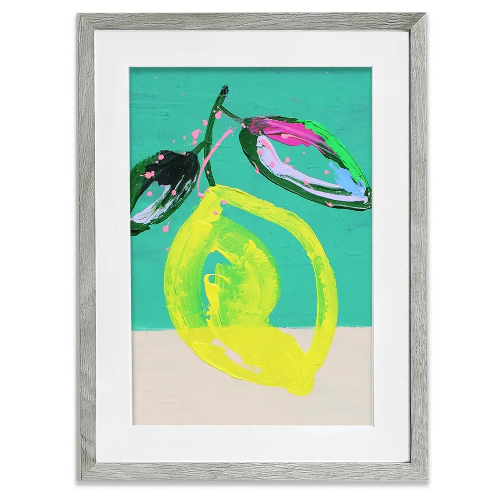 Citrus Framed Art Print Citrus Framed Art Print wall art product Studio Paint-Ing
