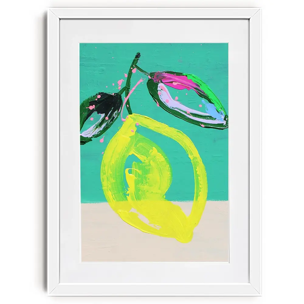Citrus Framed Art Print Citrus Framed Art Print wall art product Studio Paint-Ing