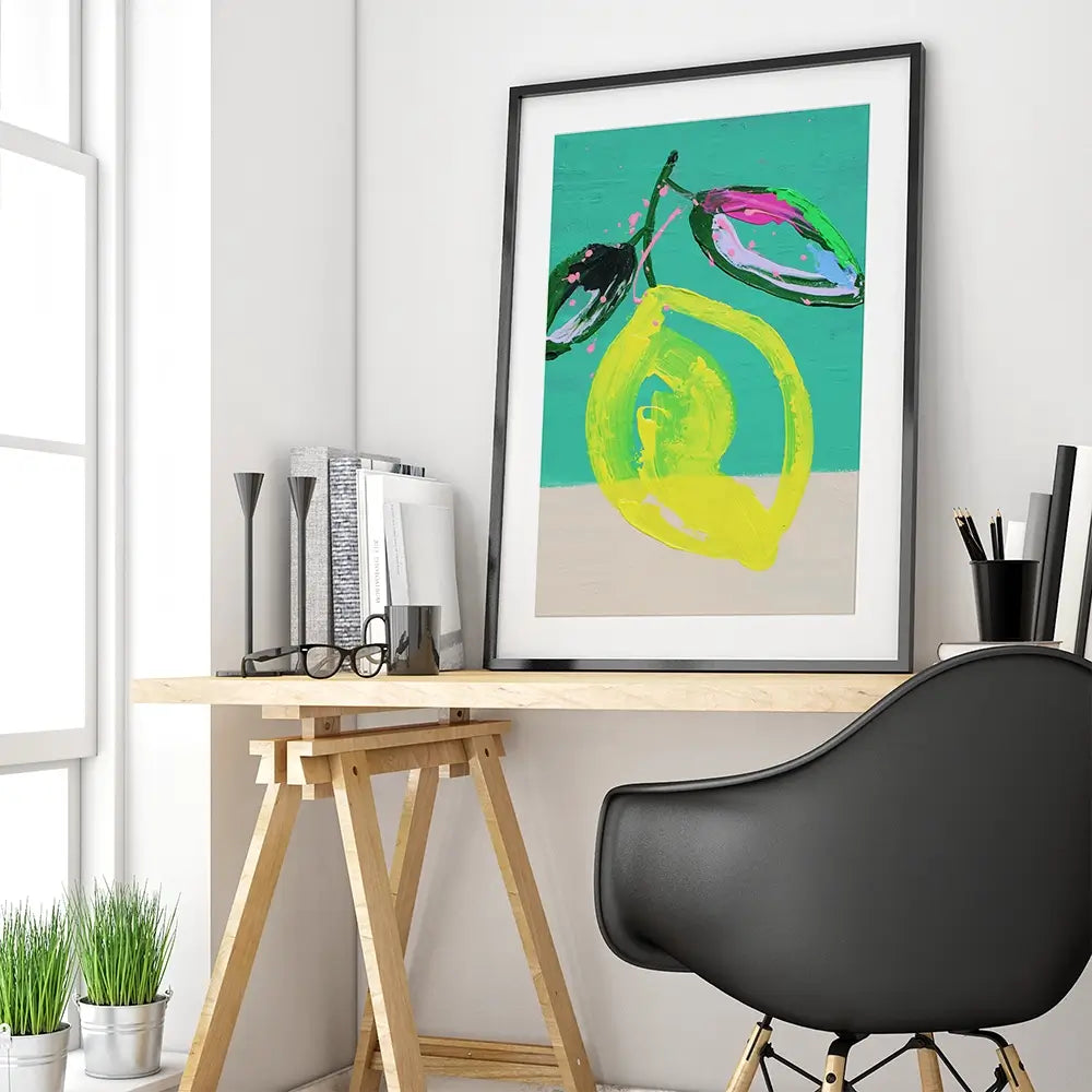 Citrus Framed Art Print Citrus Framed Art Print wall art product Studio Paint-Ing