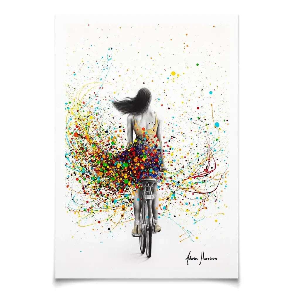 City Cycle Art Print City Cycle Art Print wall art product Ashvin Harrison