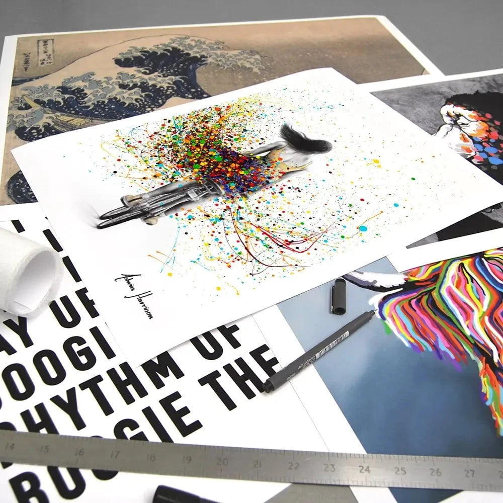 City Cycle Art Print City Cycle Art Print wall art product Ashvin Harrison