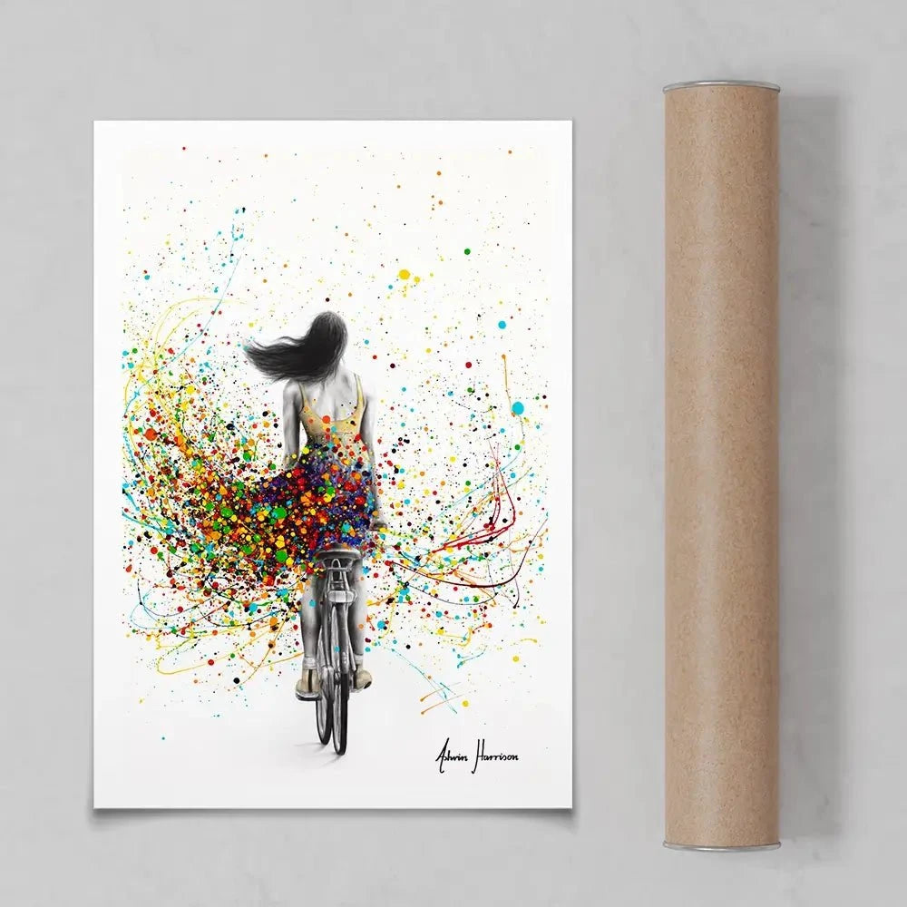 City Cycle Art Print City Cycle Art Print wall art product Ashvin Harrison