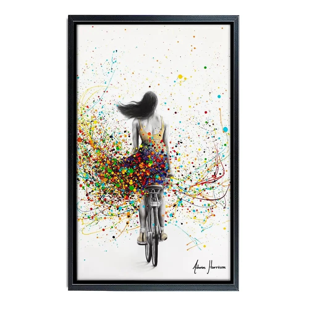 City Cycle Canvas Print City Cycle Canvas Print wall art product Ashvin Harrison