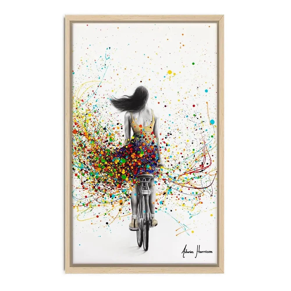 City Cycle Canvas Print City Cycle Canvas Print wall art product Ashvin Harrison