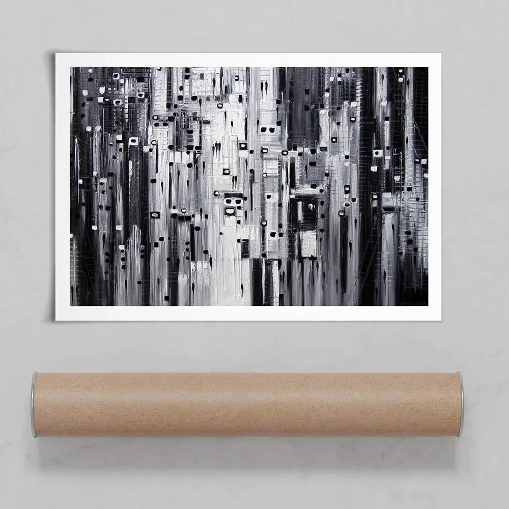 City Hive Art Print City Hive Art Print wall art product Ekaterina Ermilkina