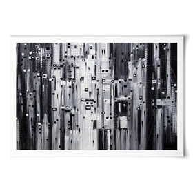 City Hive Art Print City Hive Art Print wall art product Ekaterina Ermilkina