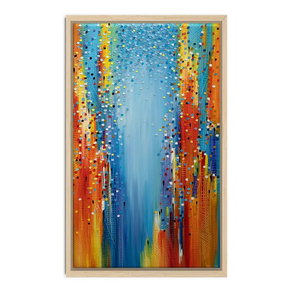City In Motion Canvas Print City In Motion Canvas Print wall art product Ekaterina Ermilkina