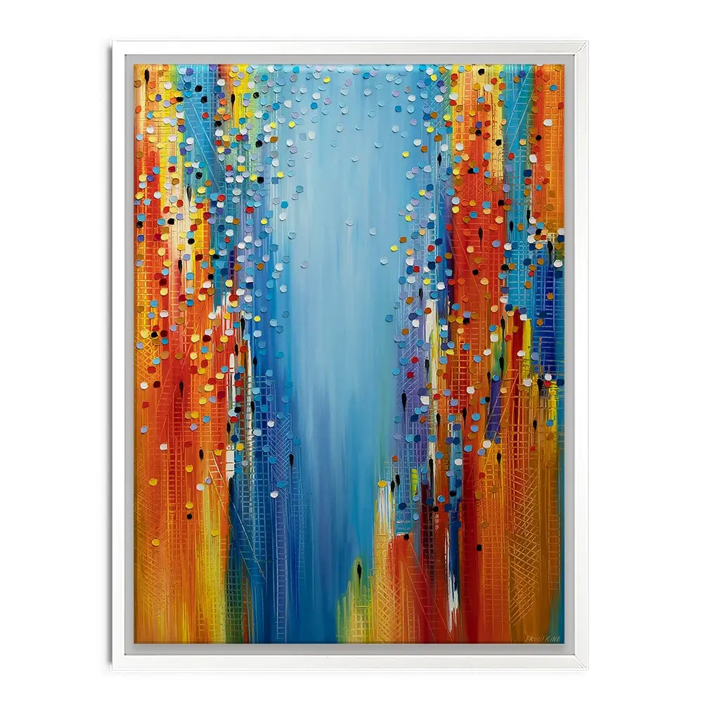 City In Motion Canvas Print City In Motion Canvas Print wall art product Ekaterina Ermilkina