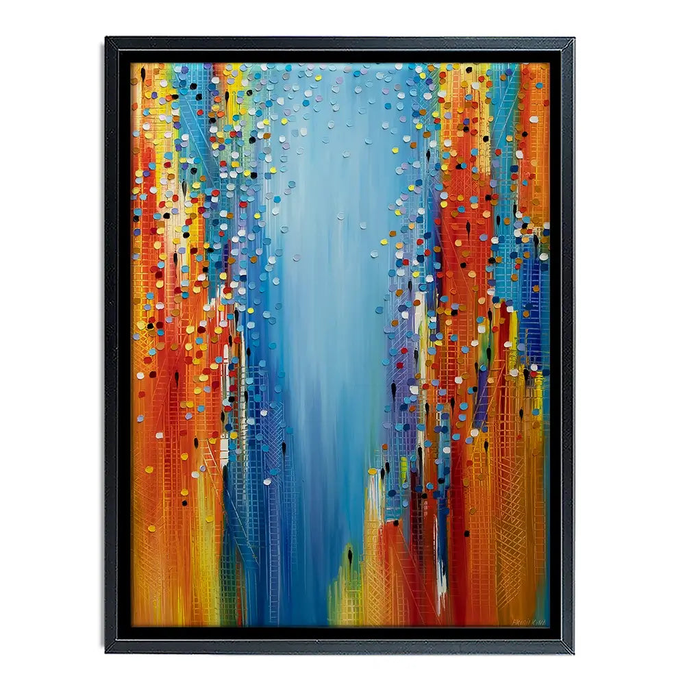 City In Motion Canvas Print City In Motion Canvas Print wall art product Ekaterina Ermilkina