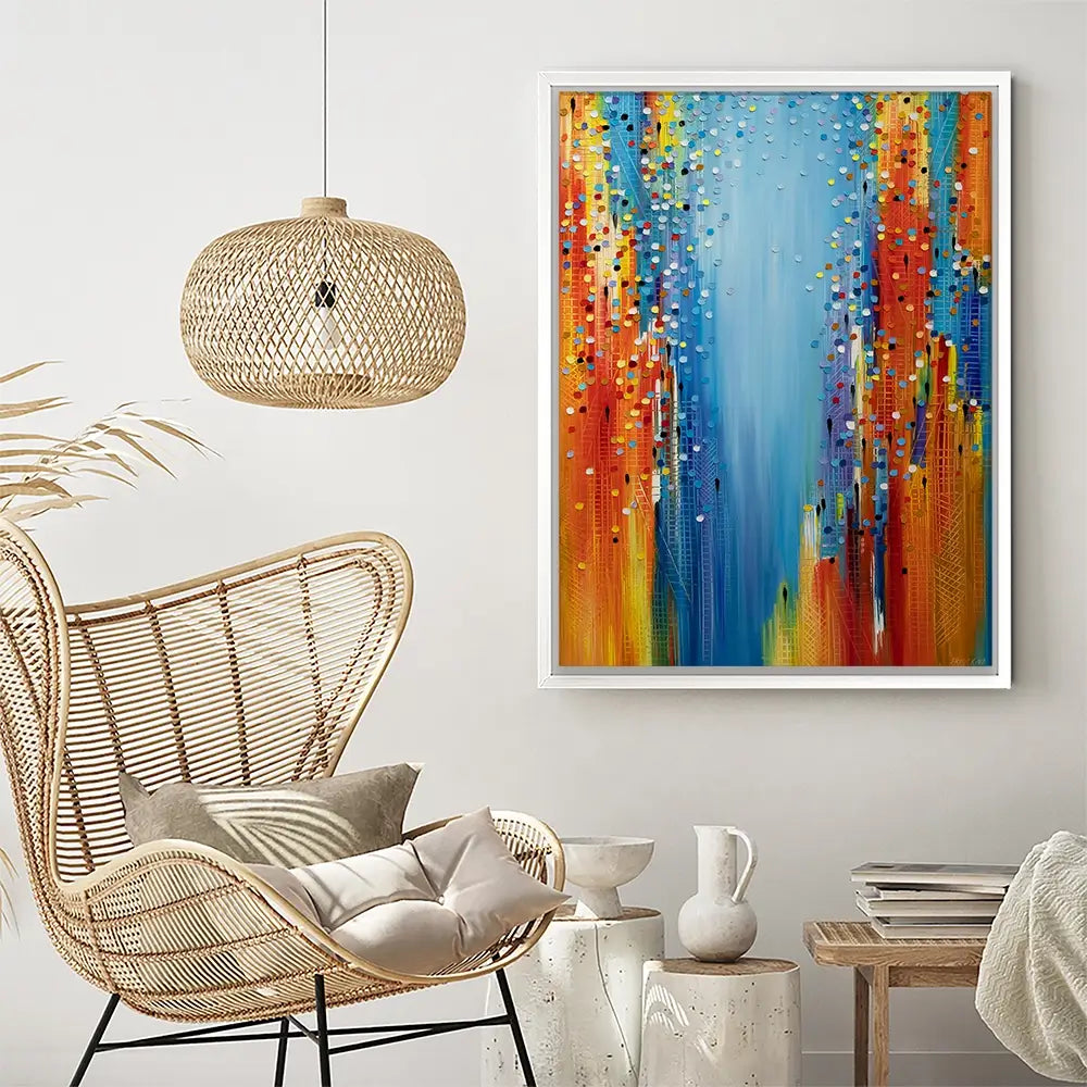 City In Motion Canvas Print City In Motion Canvas Print wall art product Ekaterina Ermilkina
