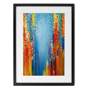 City In Motion Framed Art Print City In Motion Framed Art Print wall art product Ekaterina Ermilkina