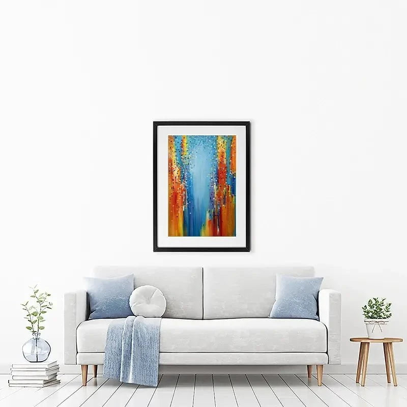 City In Motion Framed Art Print City In Motion Framed Art Print wall art product Ekaterina Ermilkina