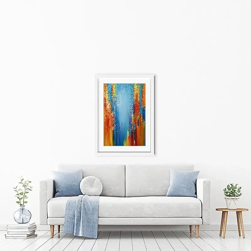 City In Motion Framed Art Print City In Motion Framed Art Print wall art product Ekaterina Ermilkina