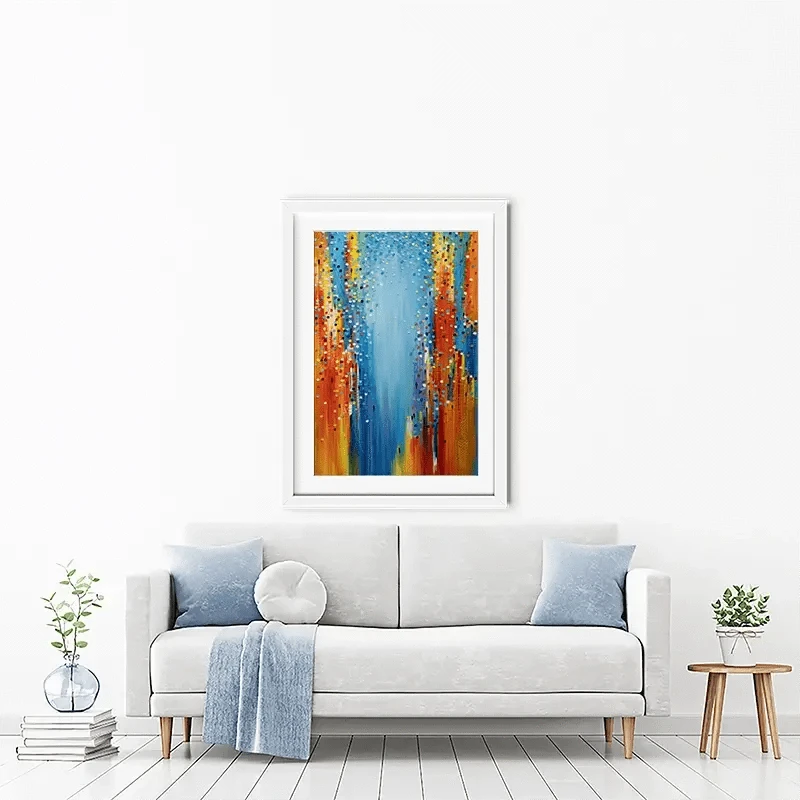 City In Motion Framed Art Print City In Motion Framed Art Print wall art product Ekaterina Ermilkina