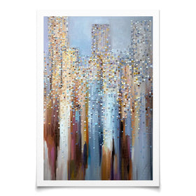 City In The Clouds Art Print City In The Clouds Art Print wall art product Ekaterina Ermilkina