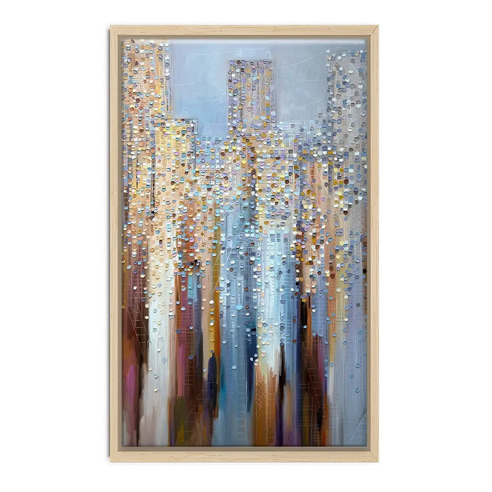City In The Clouds Canvas Print City In The Clouds Canvas Print wall art product Ekaterina Ermilkina