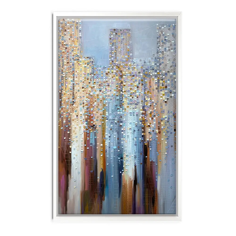 City In The Clouds Canvas Print City In The Clouds Canvas Print wall art product Ekaterina Ermilkina