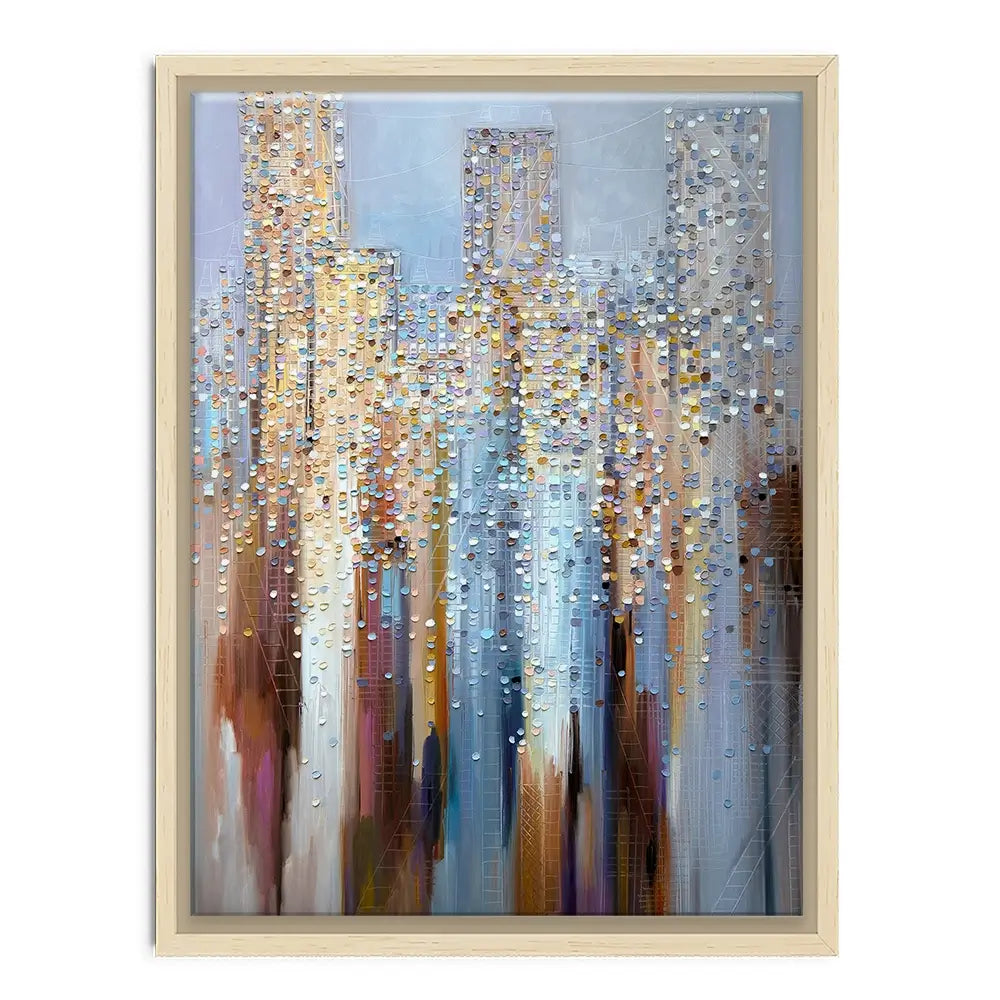 City In The Clouds Canvas Print City In The Clouds Canvas Print wall art product Ekaterina Ermilkina