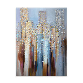 City In The Clouds Canvas Print City In The Clouds Canvas Print wall art product Ekaterina Ermilkina