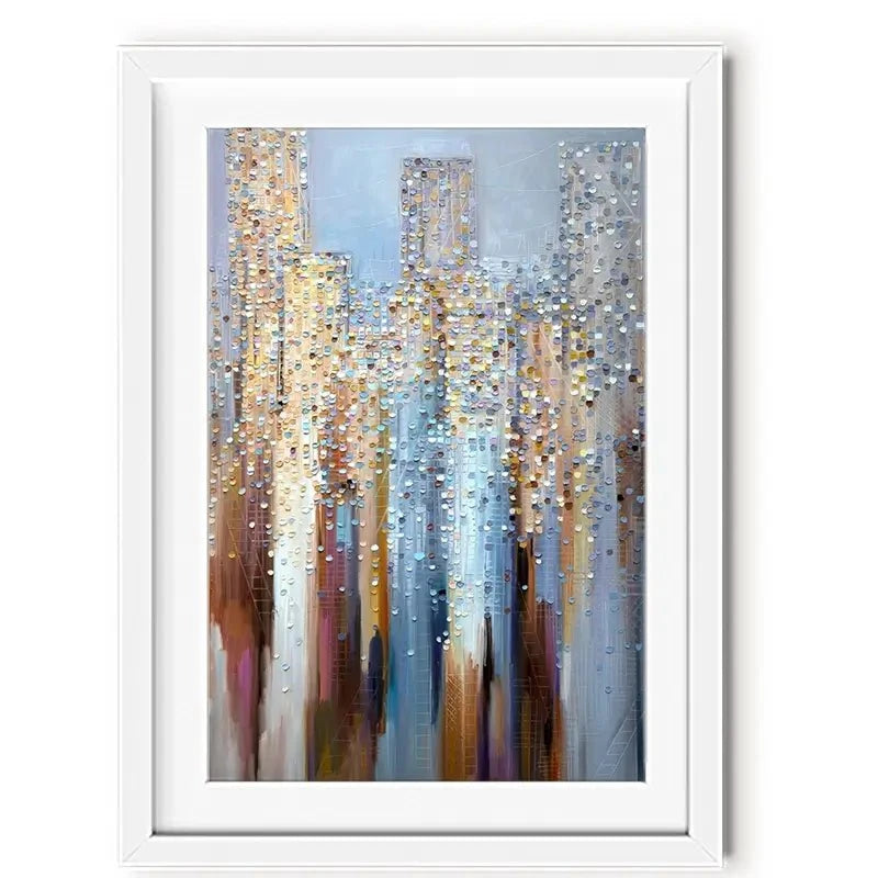 City In The Clouds Framed Art Print City In The Clouds Framed Art Print wall art product Ekaterina Ermilkina