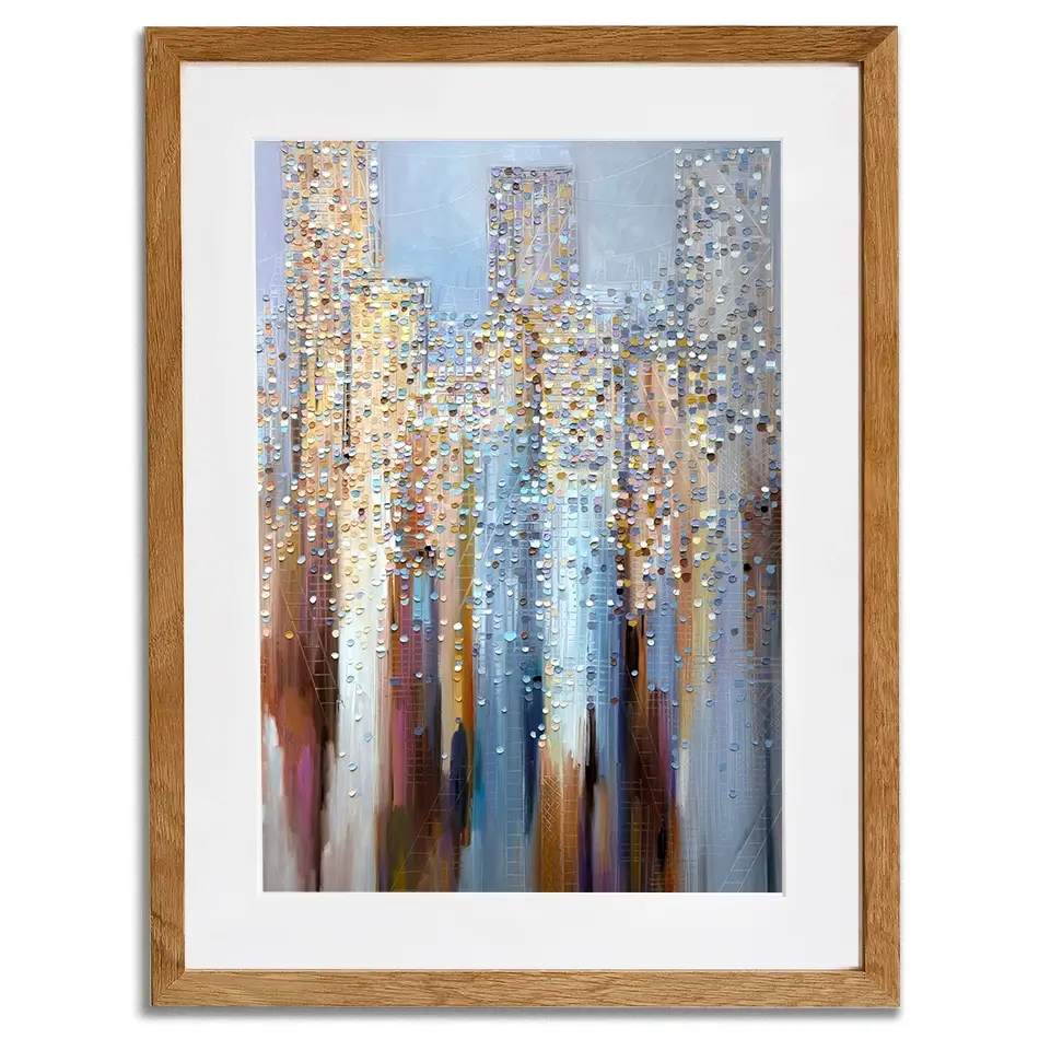 City In The Clouds Framed Art Print City In The Clouds Framed Art Print wall art product Ekaterina Ermilkina