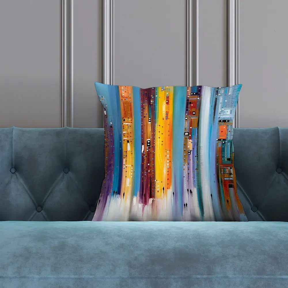 City Inspiration Cushion City Inspiration Cushion wall art product Ekaterina Ermilkina