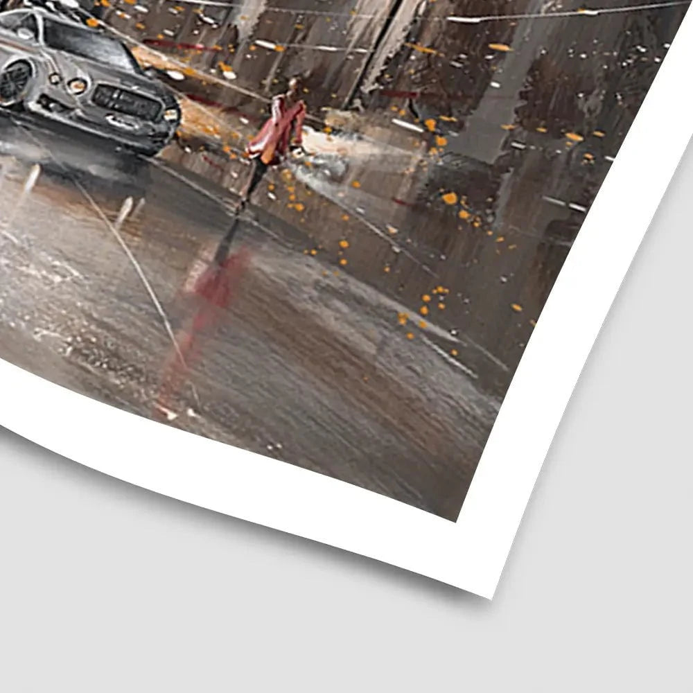 City Life New York Art Print City Life New York Art Print wall art product Isabella Karolewicz