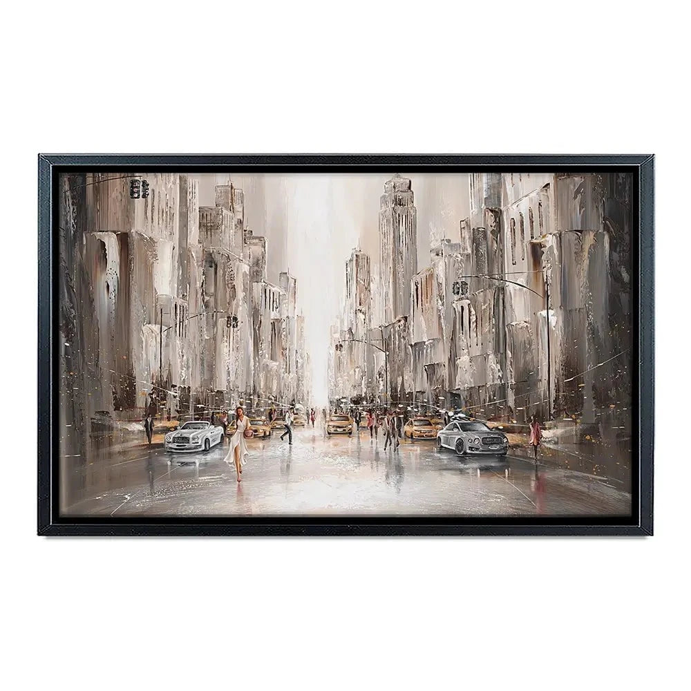 City Life New York Canvas Print City Life New York Canvas Print wall art product Isabella Karolewicz