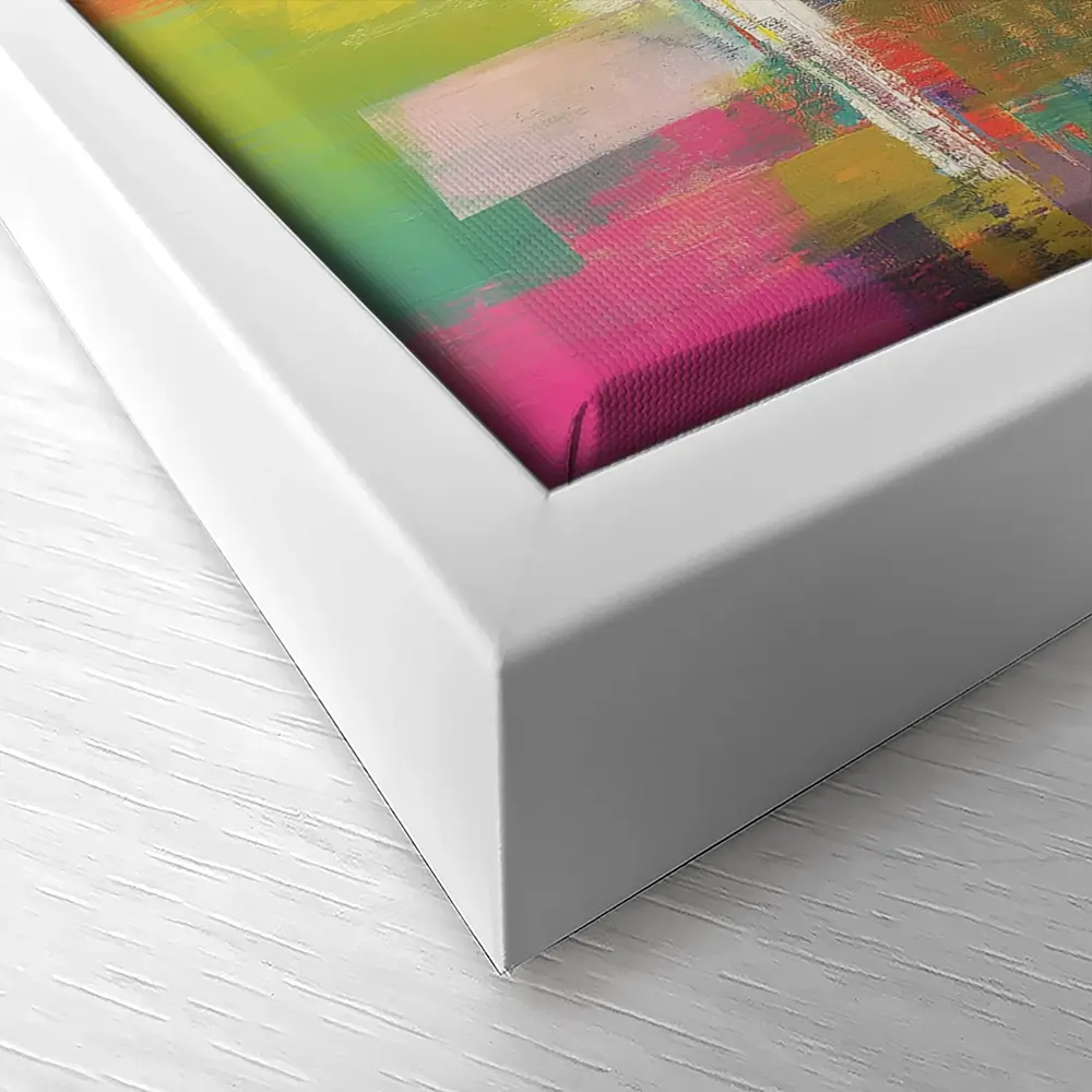 City Lights At Night Time Canvas Print City Lights At Night Time Canvas Print wall art product Chromatic Storm Studio