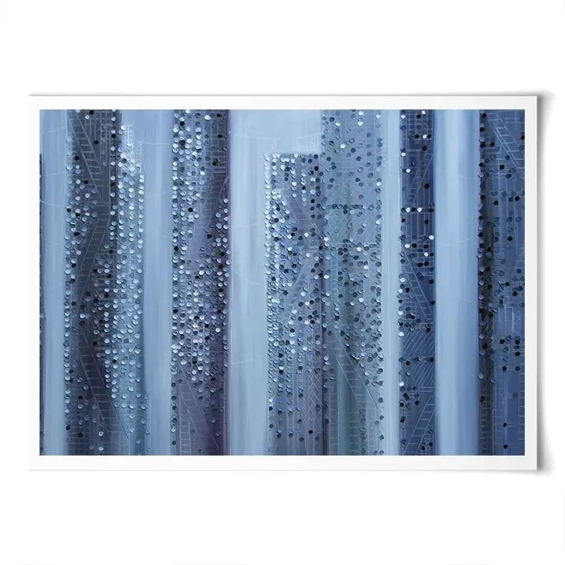 City Shades Of Mind Art Print City Shades Of Mind Art Print wall art product Ekaterina Ermilkina