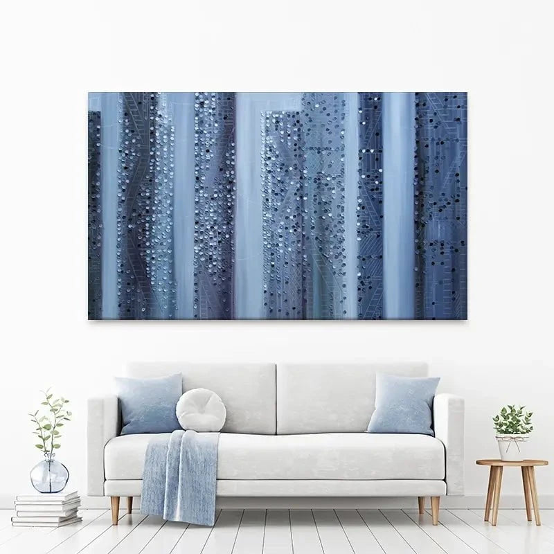 City Shades Of Mind Canvas Print City Shades Of Mind Canvas Print wall art product Ekaterina Ermilkina