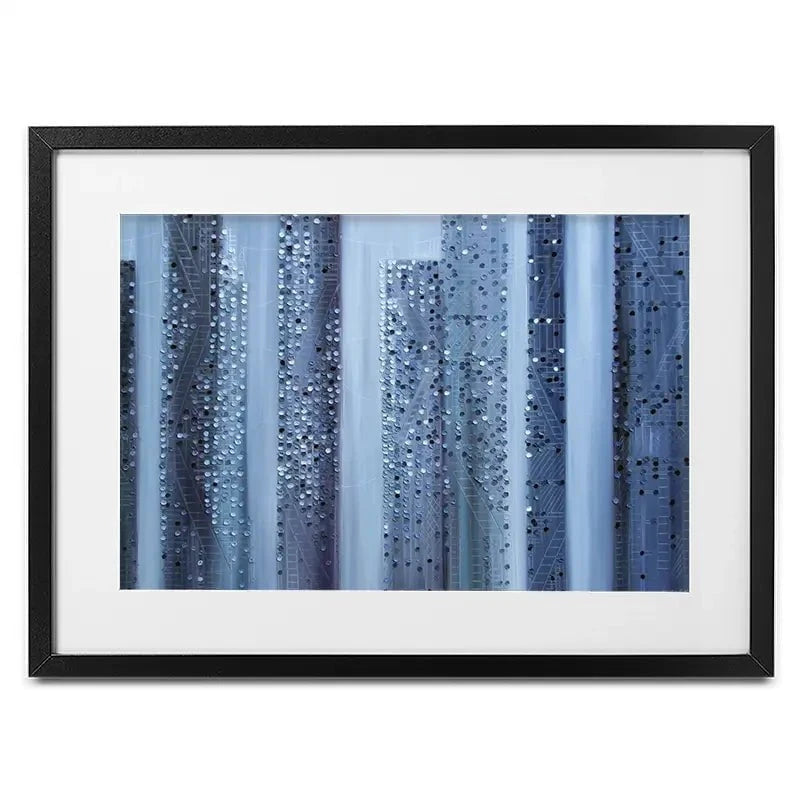 City Shades Of Mind Framed Art Print City Shades Of Mind Framed Art Print wall art product Ekaterina Ermilkina