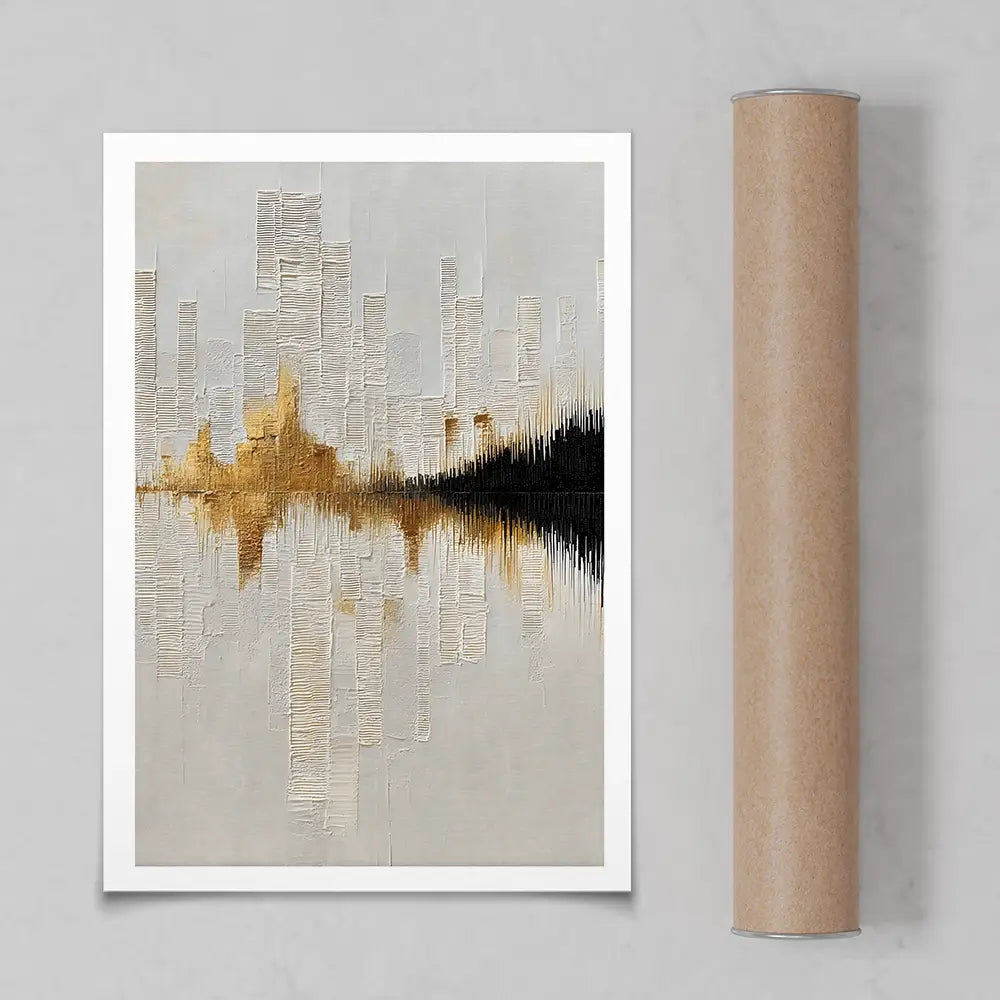 City View Afar Art Print City View Afar Art Print wall art product LSR Design Studio - Independent