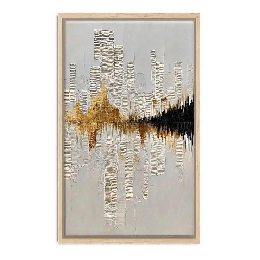 City View Afar Canvas Print City View Afar Canvas Print wall art product LSR Design Studio - Independent