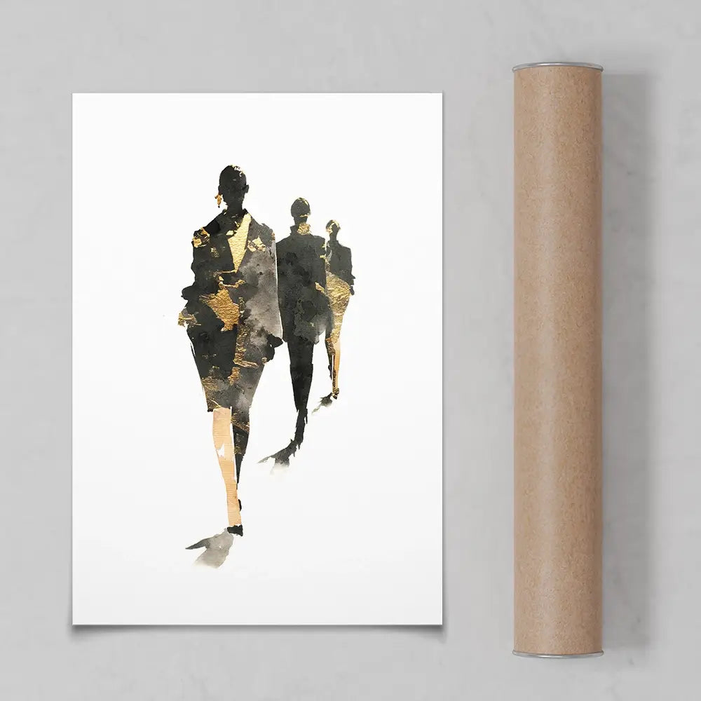 City Walkers Art Print City Walkers Art Print wall art product Svetlana Aleynikova