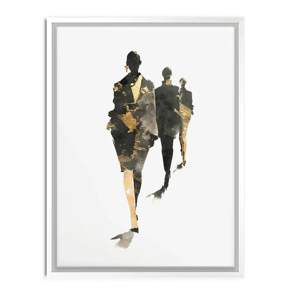 City Walkers Canvas Print City Walkers Canvas Print wall art product Svetlana Aleynikova