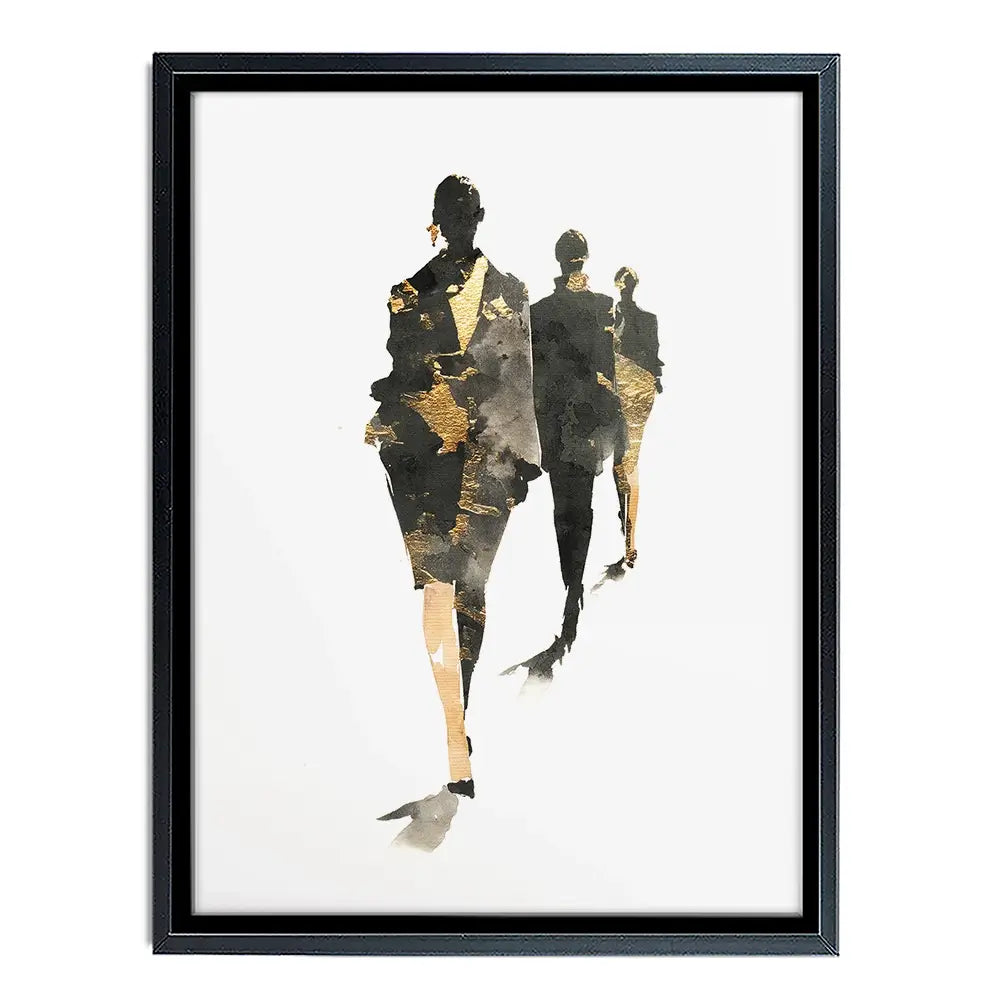 City Walkers Canvas Print City Walkers Canvas Print wall art product Svetlana Aleynikova