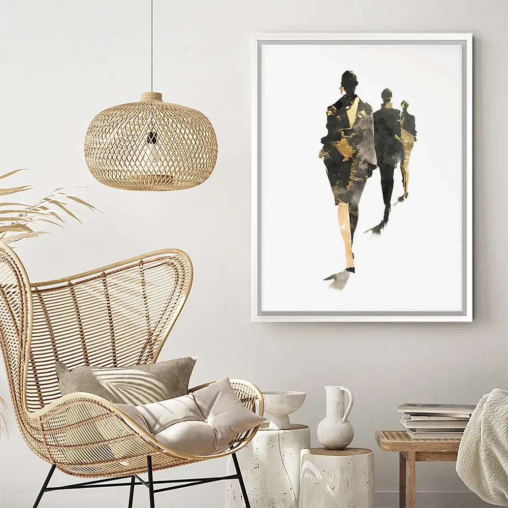 City Walkers Canvas Print City Walkers Canvas Print wall art product Svetlana Aleynikova
