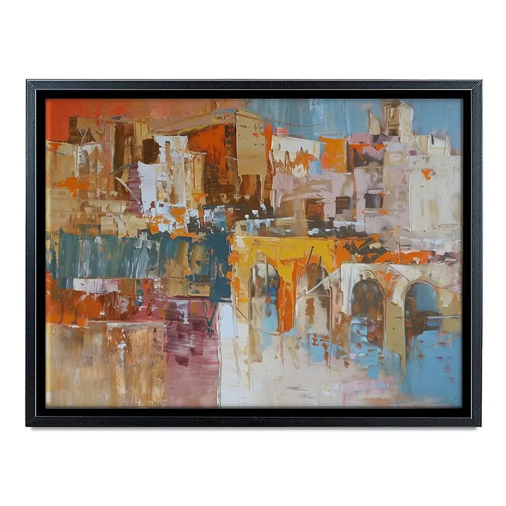 Cityscape View Canvas Print Cityscape View Canvas Print wall art product Elena Avanesova